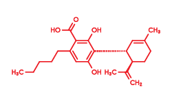 CBDA Molecule
